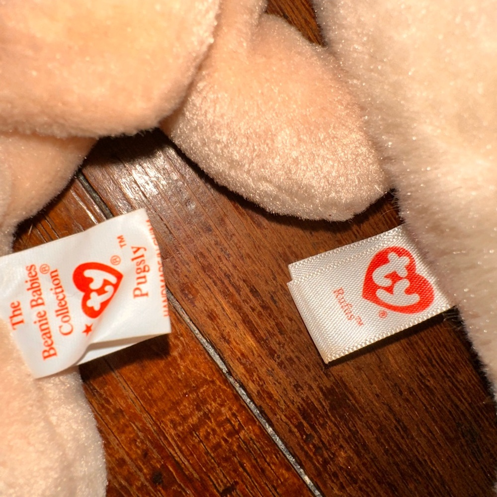 Beanie Boo and Beanie Baby Pugs Rufus and Pugsly - Picture 4 of 4